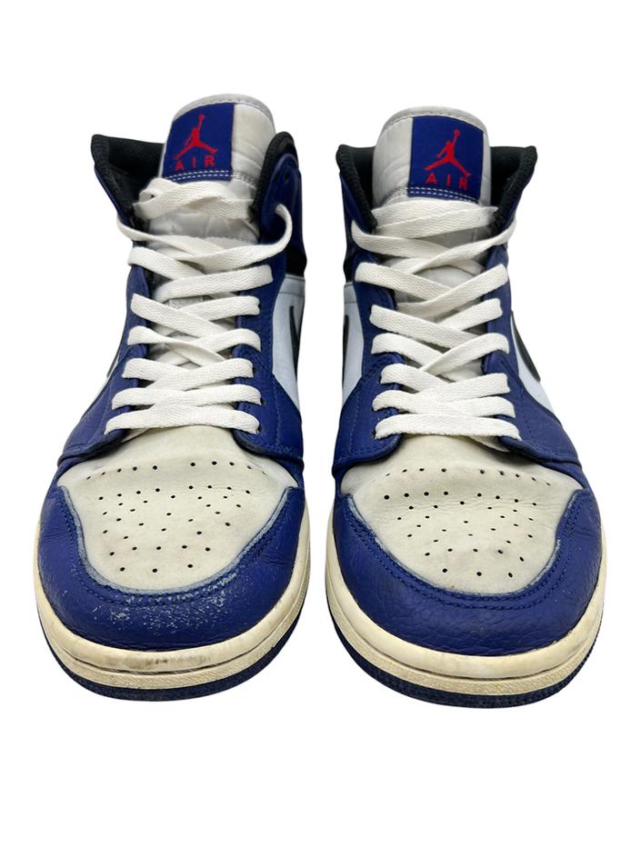 Sneaker Nike Air Jordan 1 Retro Mid SE Azul - BIGO6 Original