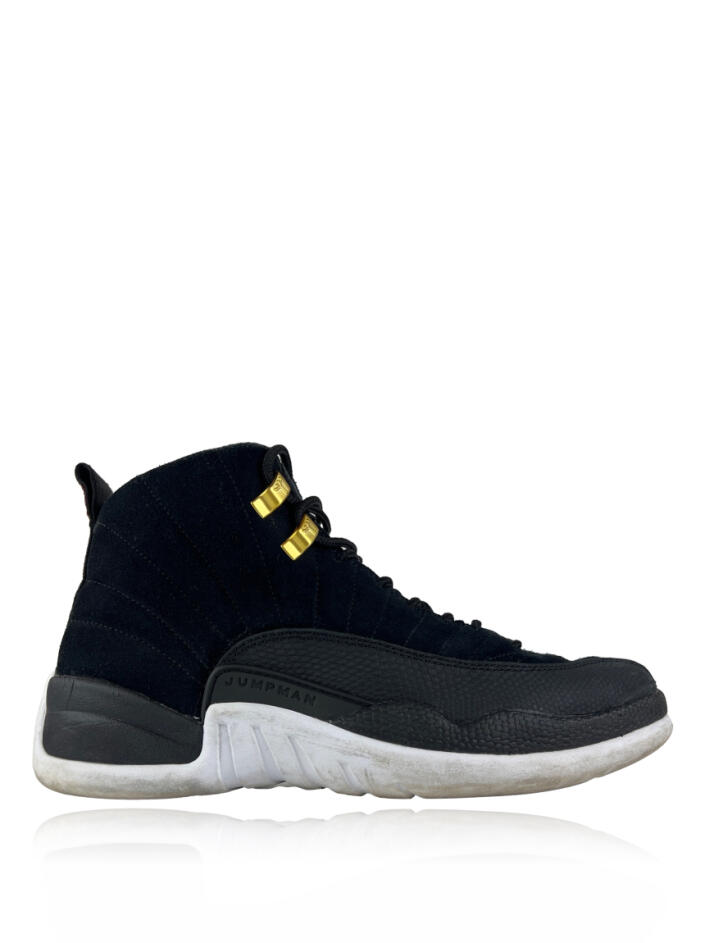 Jordan 12 best sale in black