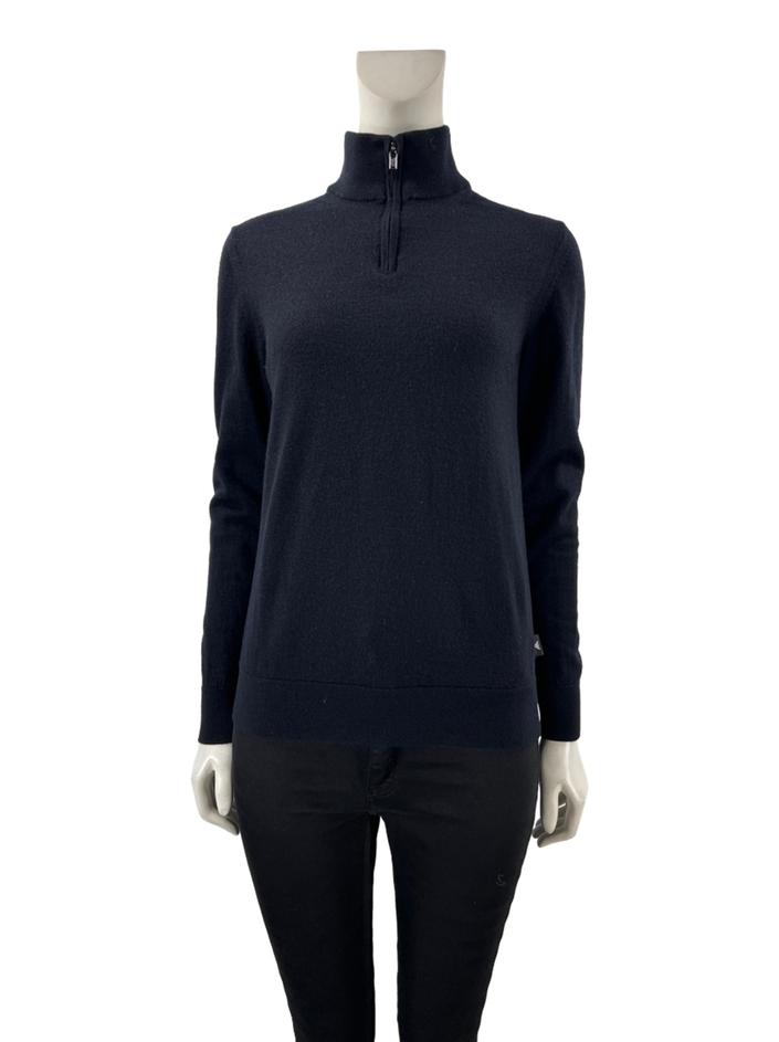 Suéter Emporio Armani Tricot Azul Marinho a - CBXV29 Original