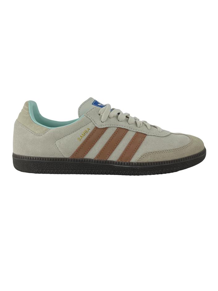 adidas gazelle silver green womens Adidas Originals main image 0