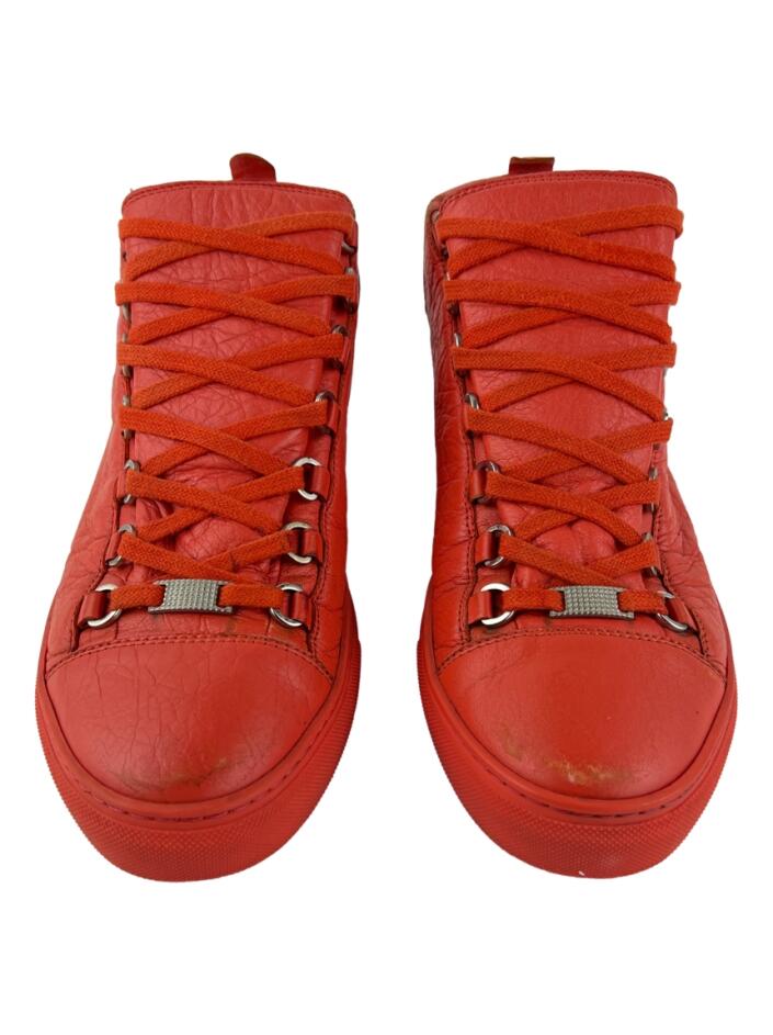 Tênis Balenciaga Arena High Vermelho - AGWT1 Original | Etiqueta Única