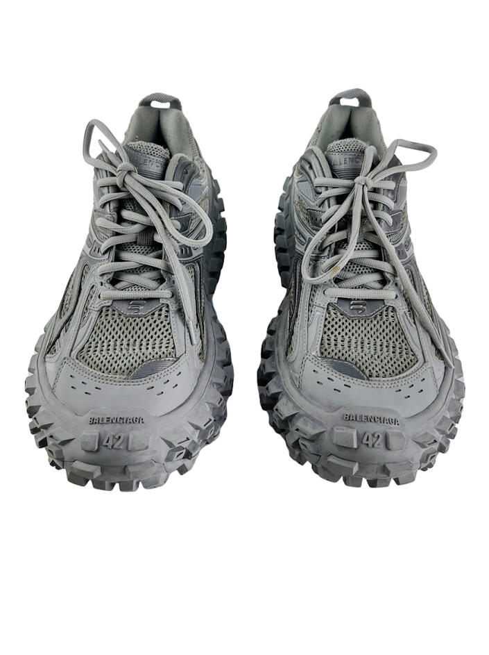 R*k様 美品 BALENCIAGA 371661 ペーパーマニー ダークグレー Tênis Balenciaga Bouncer Cinza - KOD191 Original | Etiqueta Única