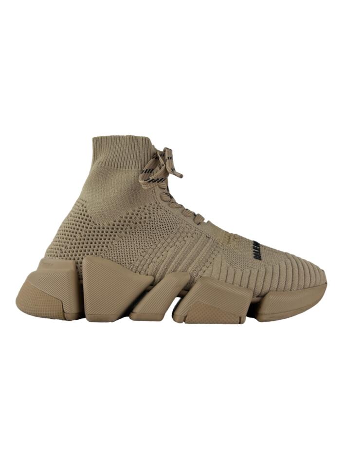 Tênis Balenciaga Speed 2.0 Bege - FMC339 Original | Etiqueta Única