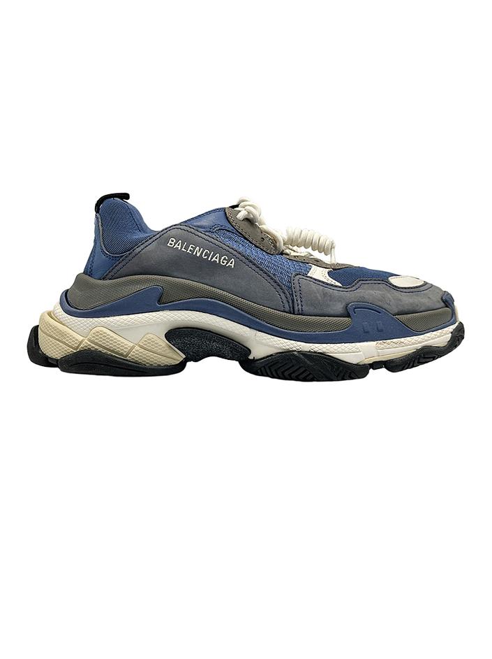Tênis Balenciaga Triple S Azul - CVVN348 Original | Etiqueta Única