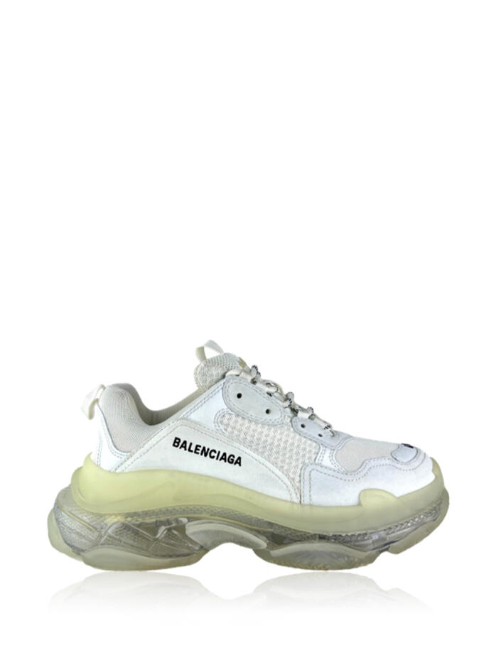 Balenciaga triple hot sale s branco