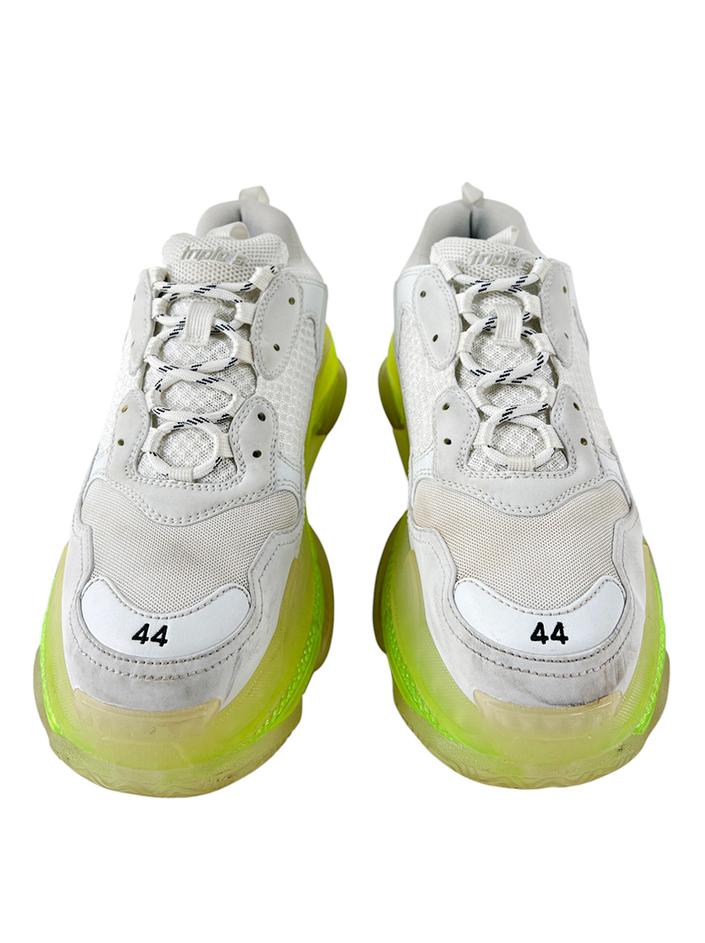 Tênis Balenciaga Triple S Clear Sole Fluo Yellow - CXSN7 Original