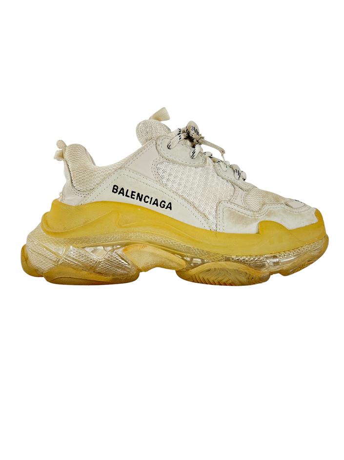 Tênis Balenciaga Triple S Clear Sole Off White - CTNC3 Original
