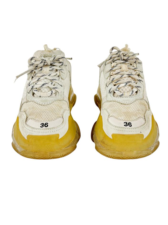Tênis Balenciaga Triple S Clear Sole Off White - CTNC3 Original