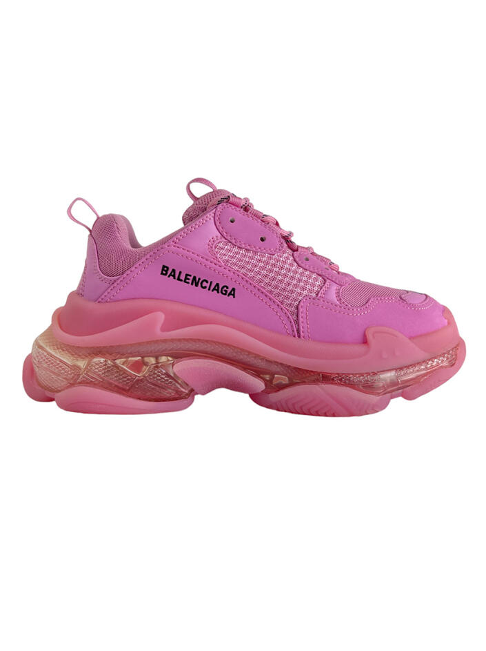 Tênis Balenciaga Triple S 'Clear Sole' Rosa - CJNX2 Original