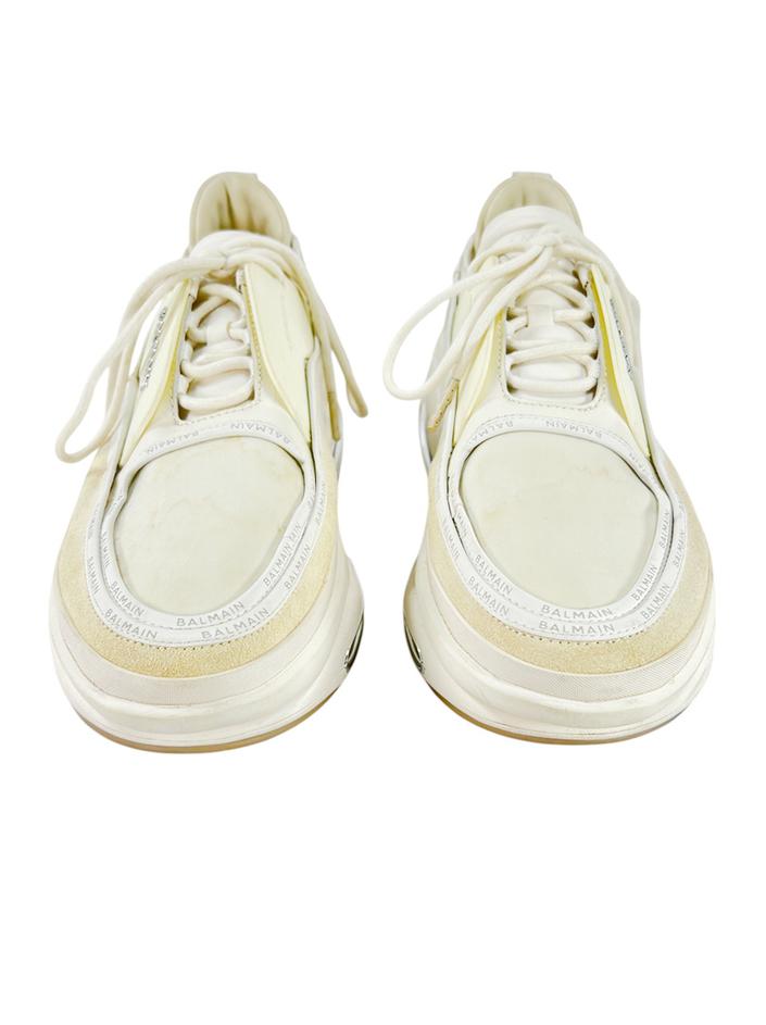 Tênis Balmain B-Bold Off-White - CVOX3 Original | Etiqueta Única
