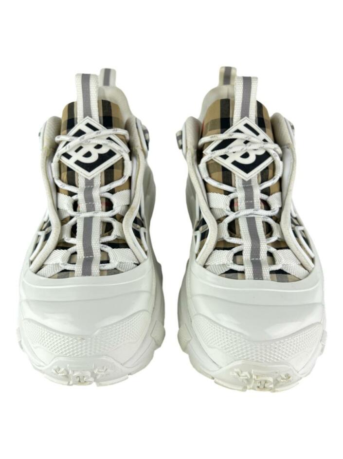 Tênis Burberry Arthur Check Branco - CDQB2 Original | Etiqueta Única