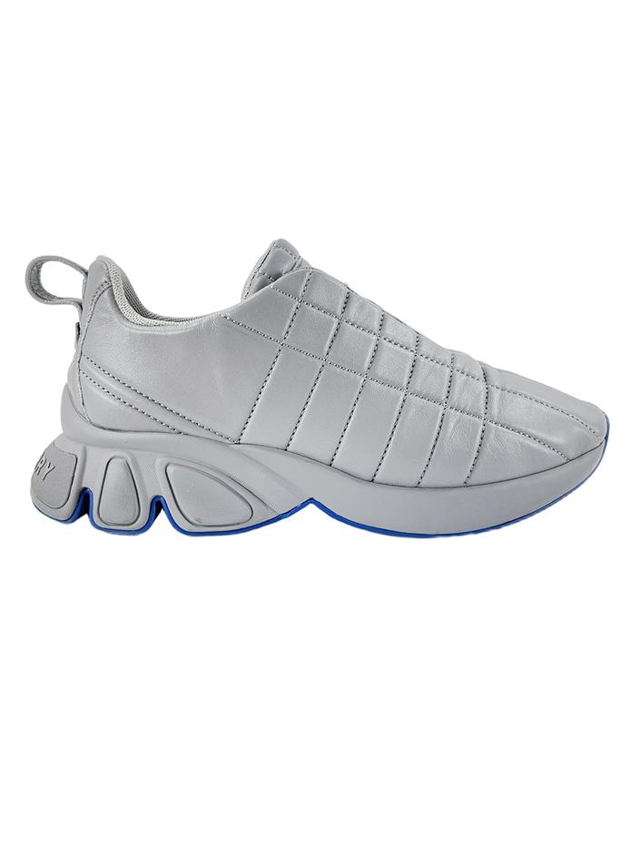 Tênis Burberry Matelassê Cinza - DEJB5 Original | Etiqueta Única