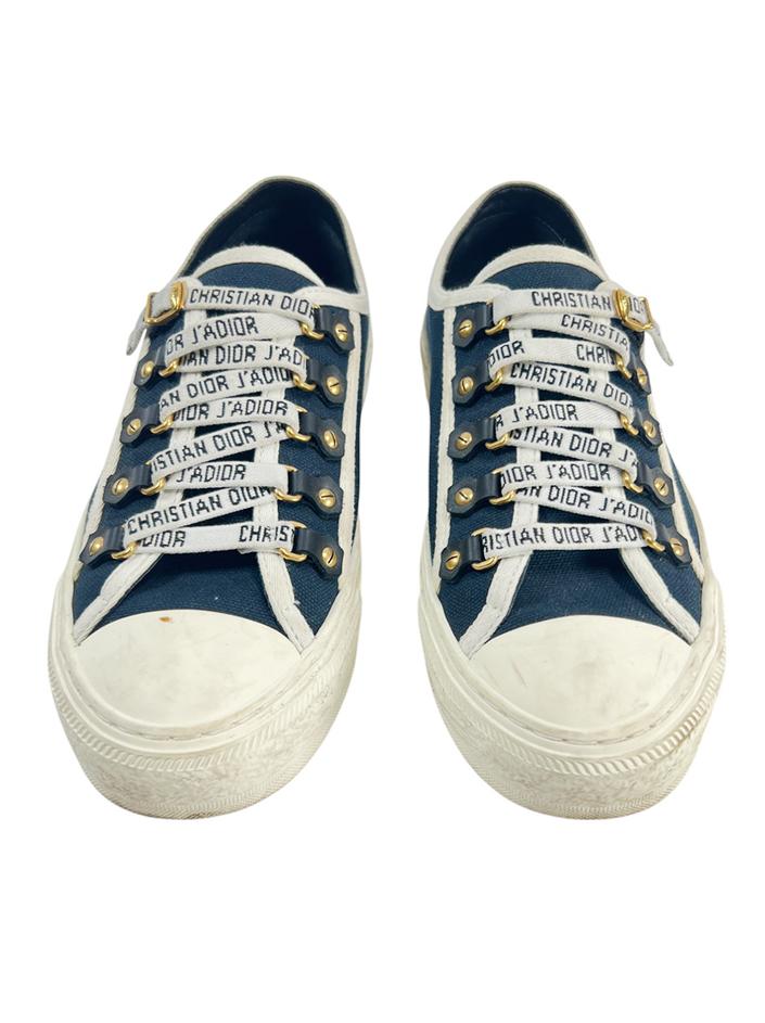 Tênis Christian Dior Walk'N'Dior Azul Marinho - EZQ25 Original