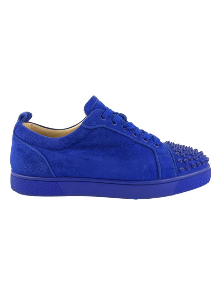 Tênis Christian Louboutin Louis Junior Azul Original - | Etiqueta Única