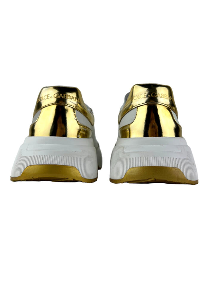 Tênis Dolce & Gabbana Daymaster Dourado - ITY105 Original