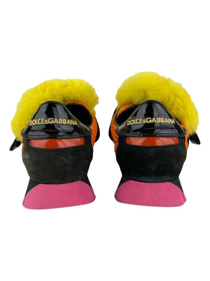Tênis Dolce & Gabbana Rabbit Trainers Laranja - ABYY14 Original ...
