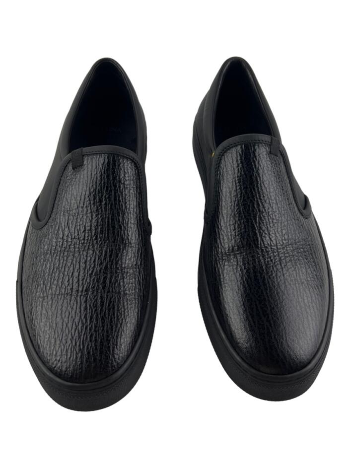 Tênis Ermenegildo Zegna Slip On Preto - SAV69 Original | Etiqueta