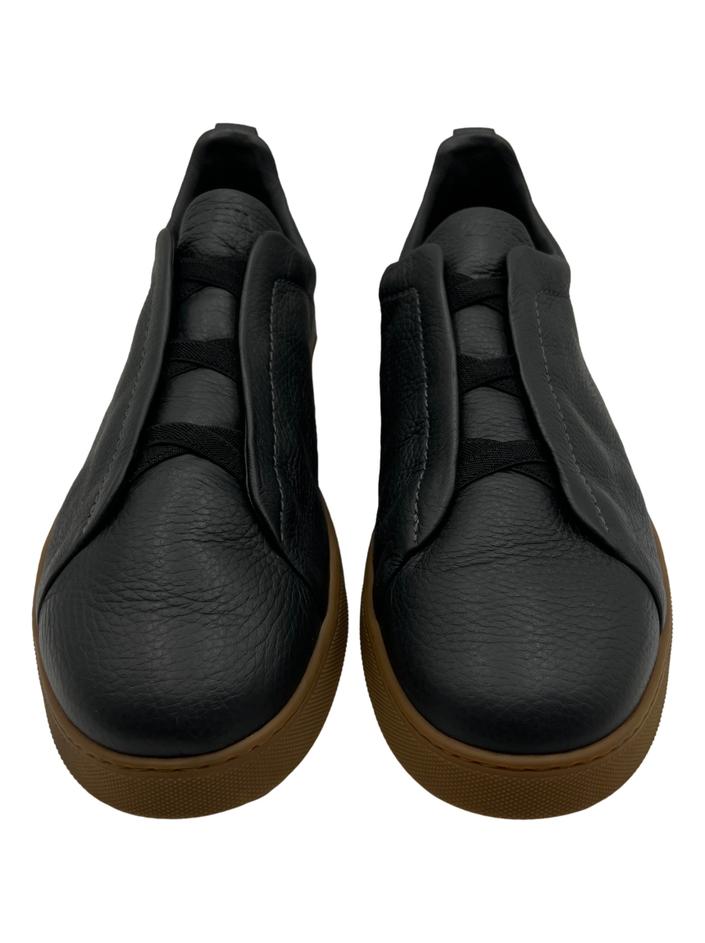 Tênis Ermenegildo Zegna Triple Stitch Cinza - CJYC3 Original