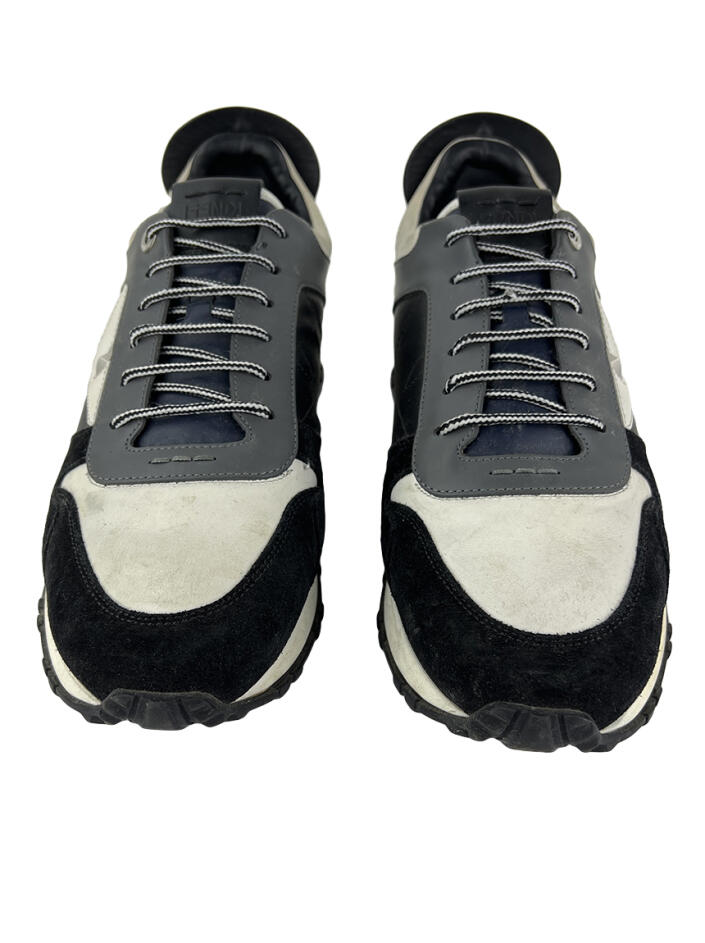 Tênis Fendi Monster Suede Multicolor - FVZ63 Original | Etiqueta Única