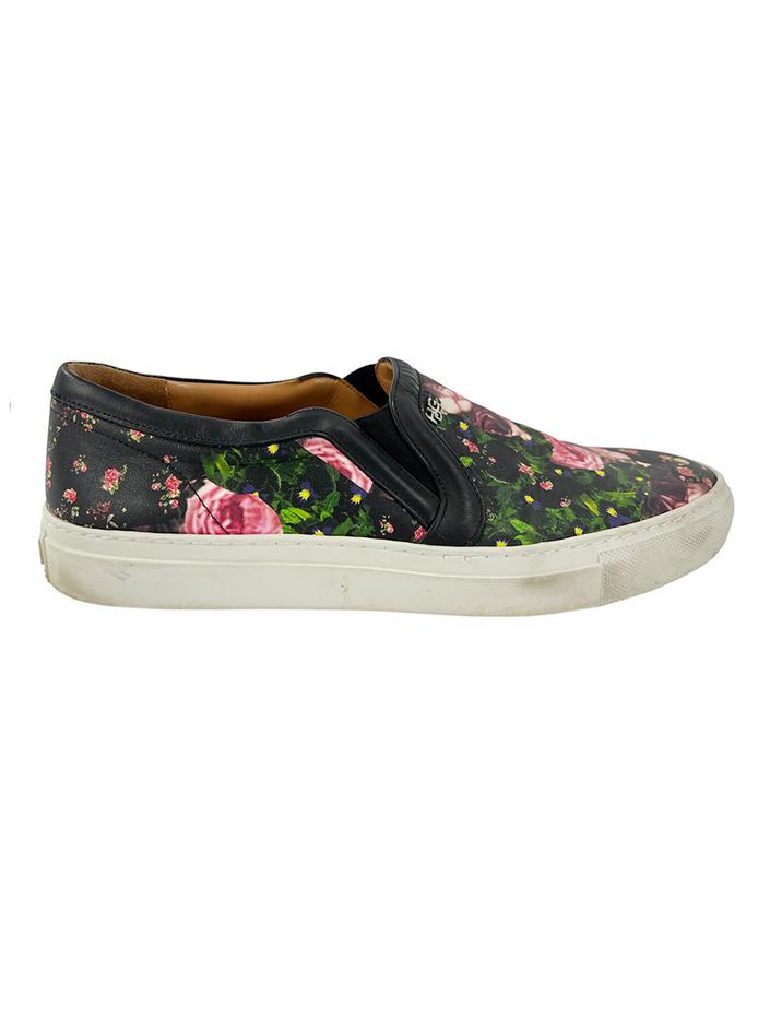 Tênis Givenchy Skate Slip-On Floral CSWO45 Original Etiqueta Única