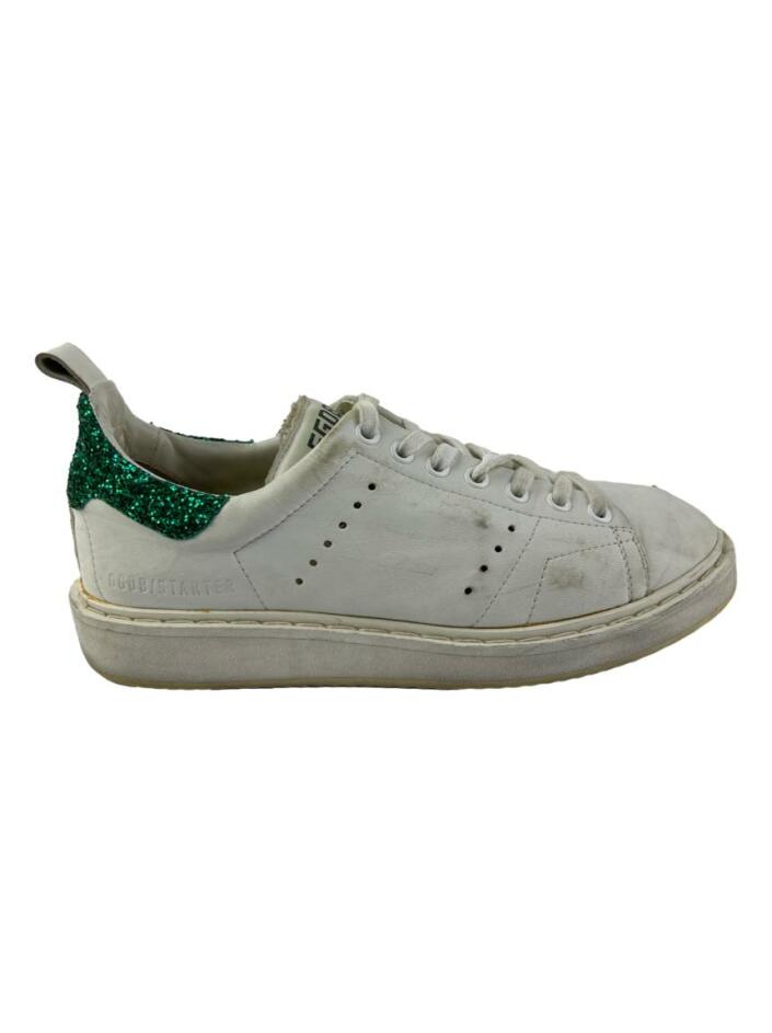 Tenis Golden Goose Deluxe Brand Starter Couro Branco Original Etiqueta Unica