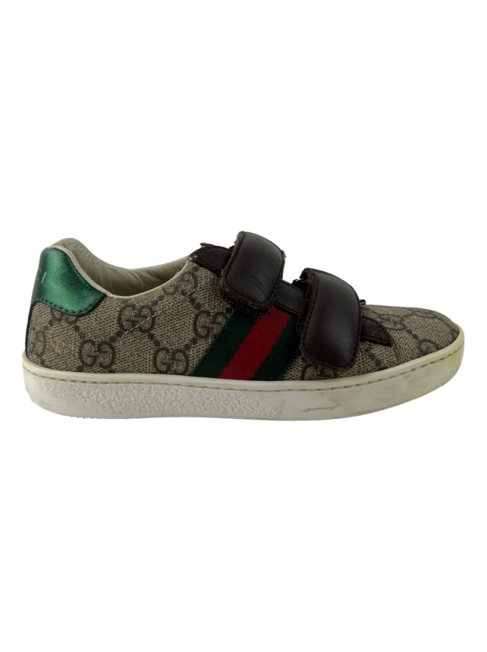 ]GUCCI [最終値下げ Ace シェリーライン ビー GG スニーカー エース Ace New グッチ GUCCI 5 8 27cm GGスプリーム 靴