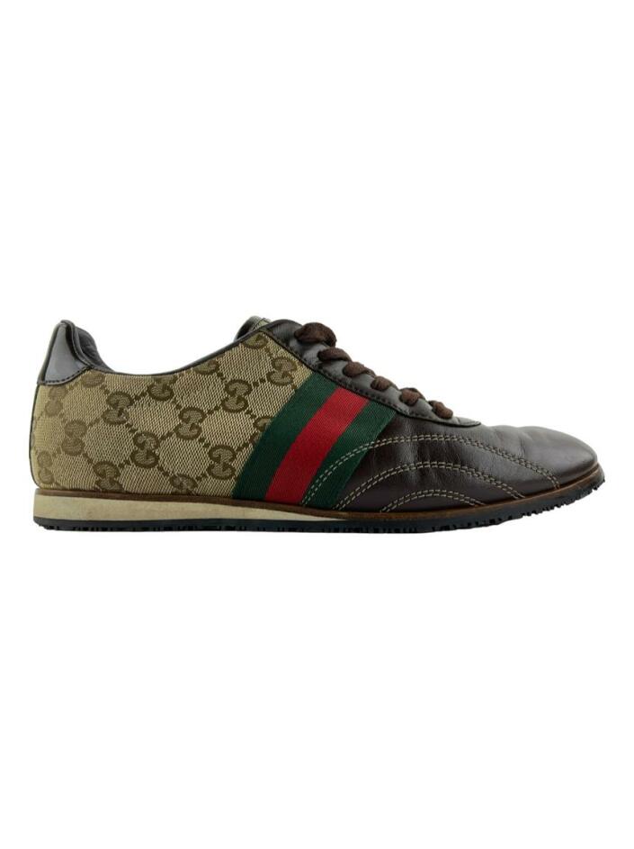 Tenis 2024 gucci marrom