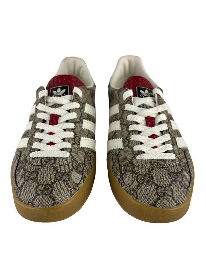 adidas gazelle silver green womens Adidas x Gucci Women's Gazelle Pink Velvet Low Top Sneakers