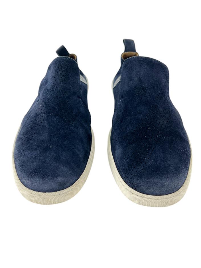 Tênis Hermès Camurça Azul Marinho - HCO72 Original | Etiqueta Única