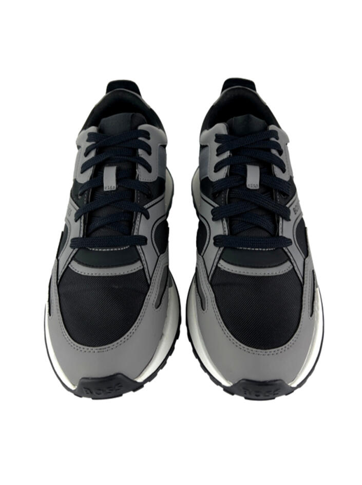 Tênis Hugo Boss Jonah Runn Cinza - CGCN1 Original | Etiqueta Única