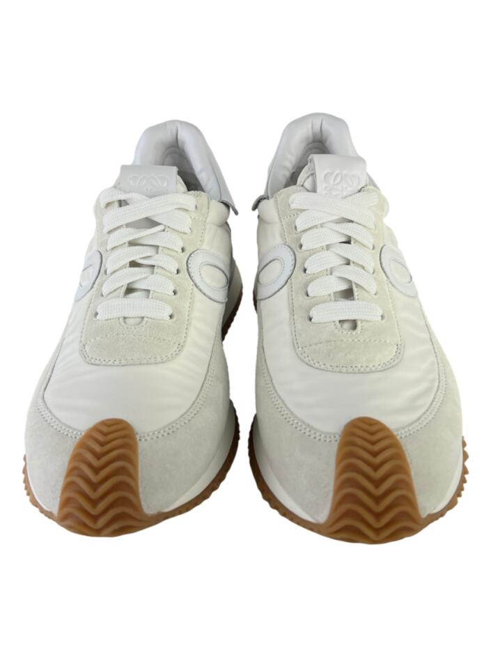 Tênis Loewe Flow Runner Nylon Branco - NC622 Original | Etiqueta Única