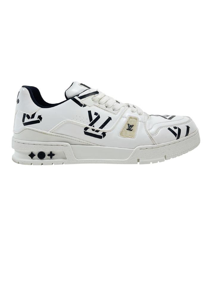 Tênis Louis Vuitton LV Trainer Monograma - ABCJ131 Original
