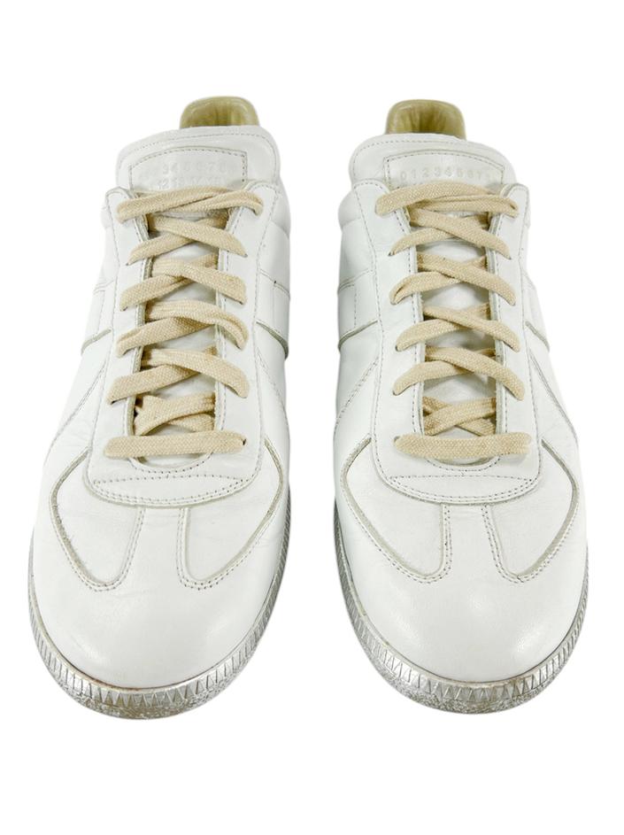 Tênis Maison Margiela Couro Branco - CCCX43 Original | Etiqueta Única