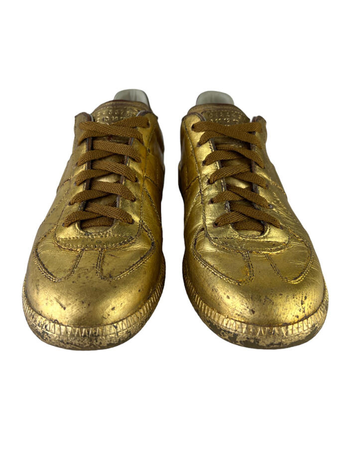 Tênis Maison Margiela 'Replica' Dourado - IP588 Original