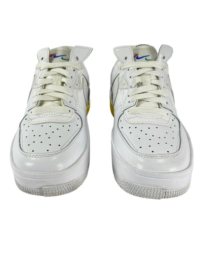 Tênis Nike Air Force 1 Fontanka 'White Opti Yellow' - BISJ101