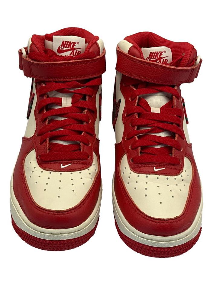 Tênis Nike Air Force 1 Mid '07 LX 'Plaid' Vermelho - CVPE43
