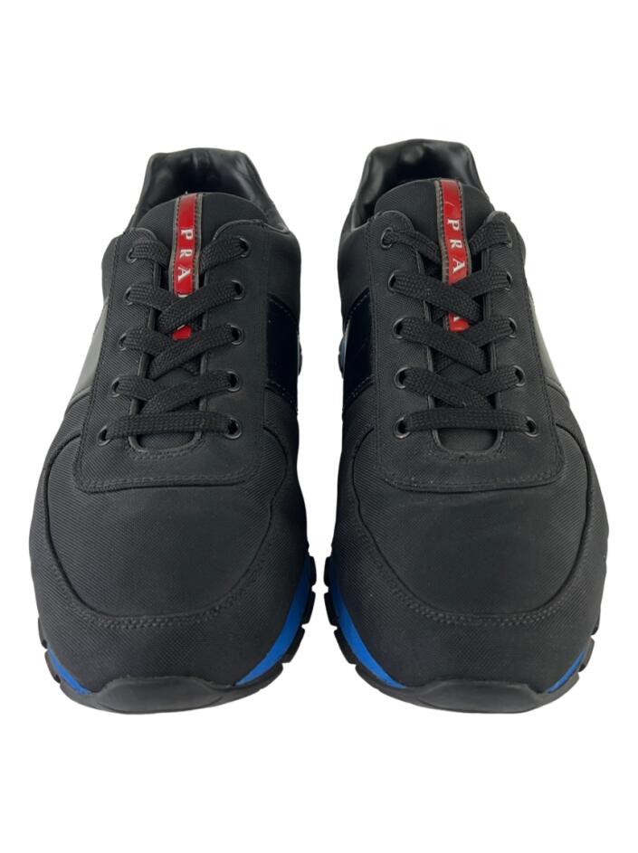 Tênis Prada Low Canvas Preto - CEZX19 Original | Etiqueta Única