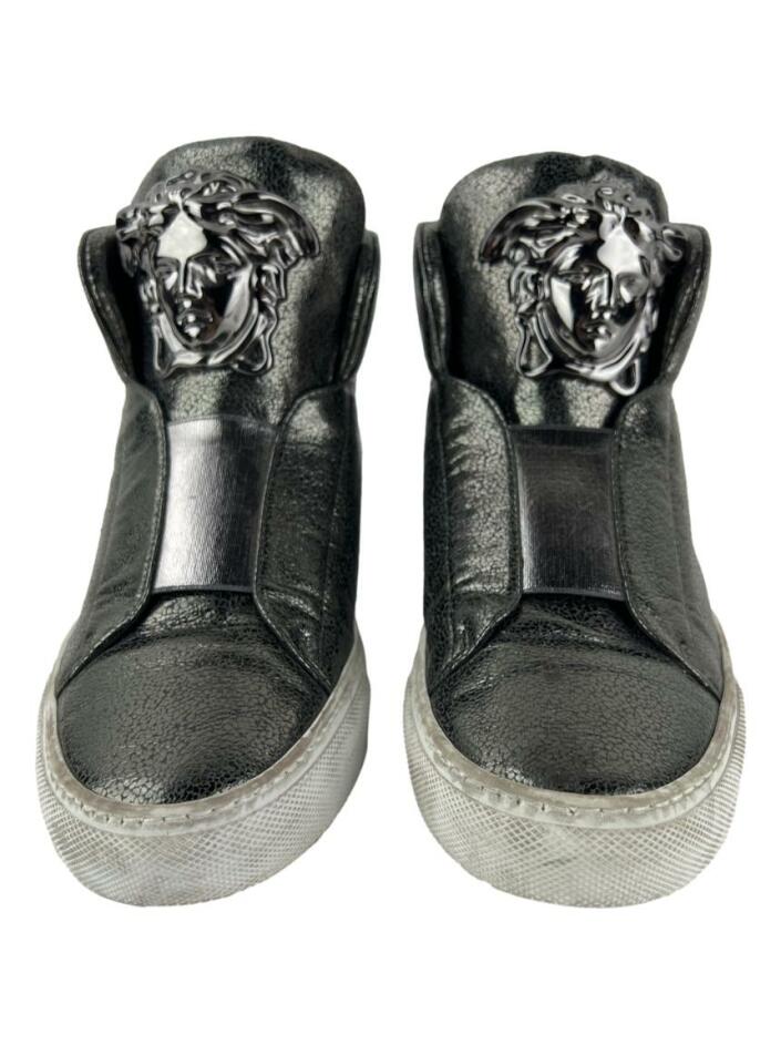 Tênis Versace Palazzo Medusa Prateado - BZOU18 Original | Etiqueta