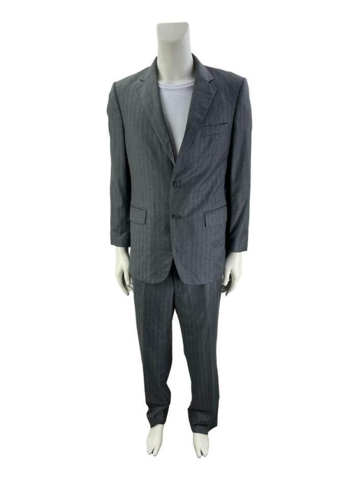 Terno Ermenegildo Zegna To Brooksfield Lã Cinza - AFZY2 Original