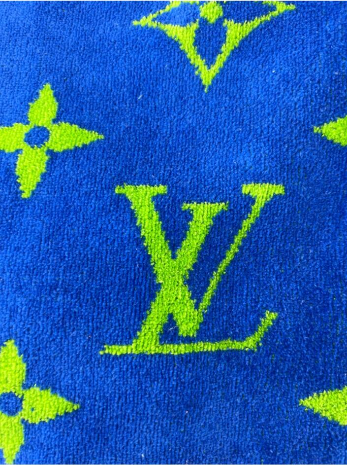 Toalha Louis Vuitton Vuittamins Beach Towel Azul - CBY900 Original
