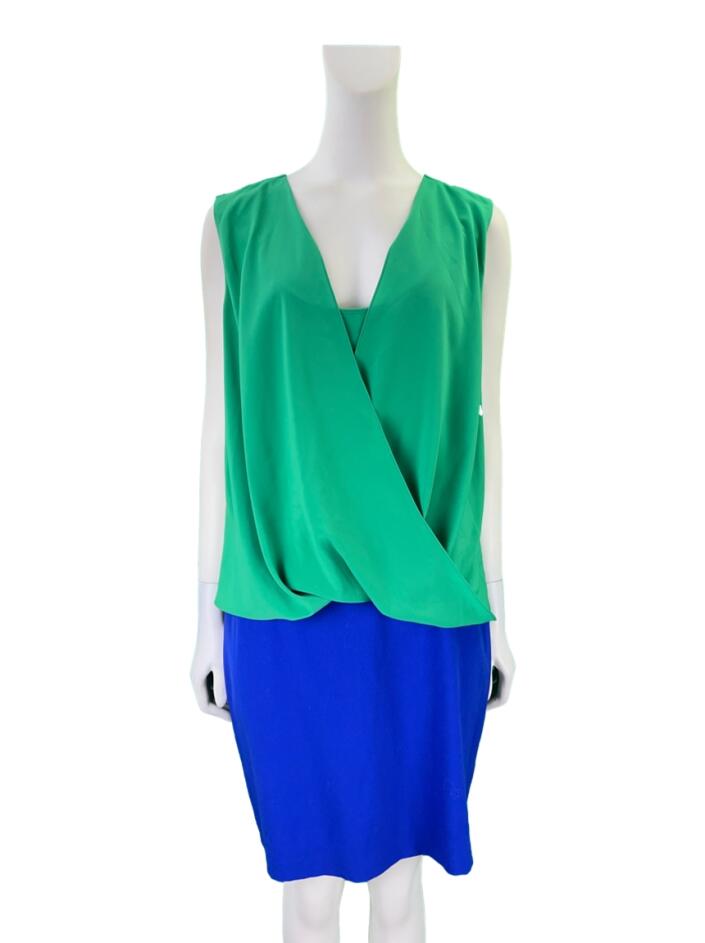 Vestido Calvin Klein Tecido Bicolor Original - CEIK25 | Etiqueta Única