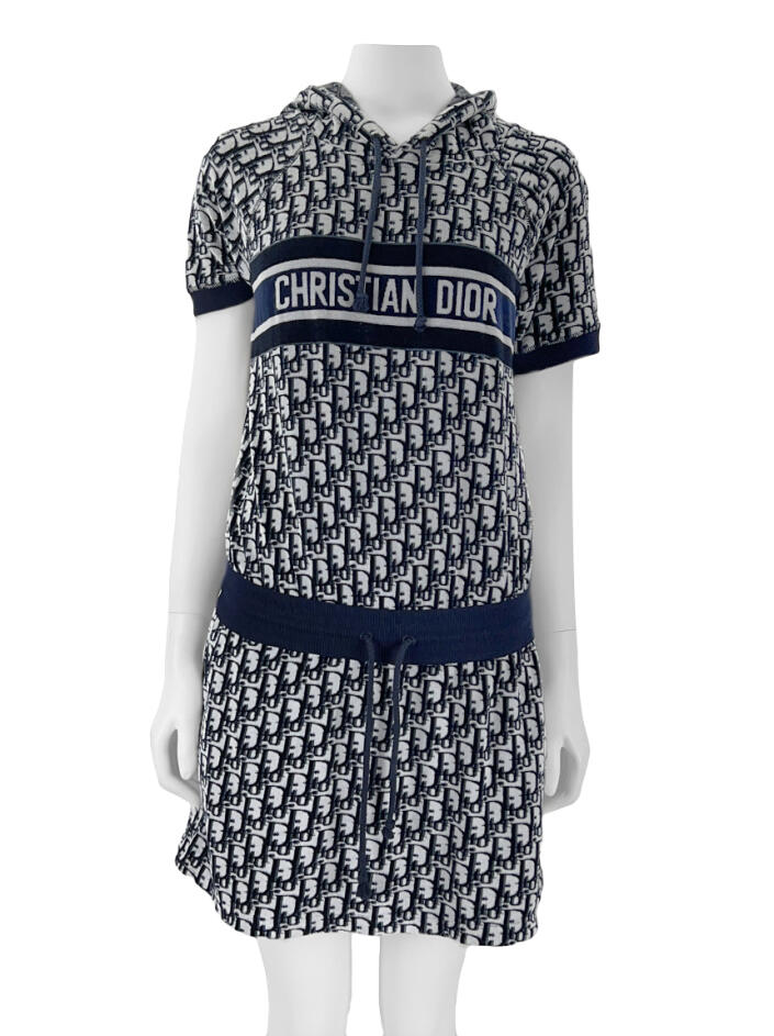 Vestido Christian Dior Capuz Oblique - DZB1089 Original | Etiqueta
