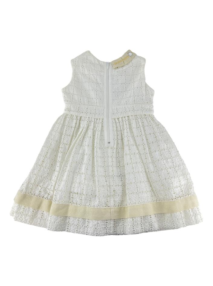 Jupe Plissée Design Pinco Pallino Noir Et Blanc Métallique - Taille 14 Italie, Occasion Très Bon état