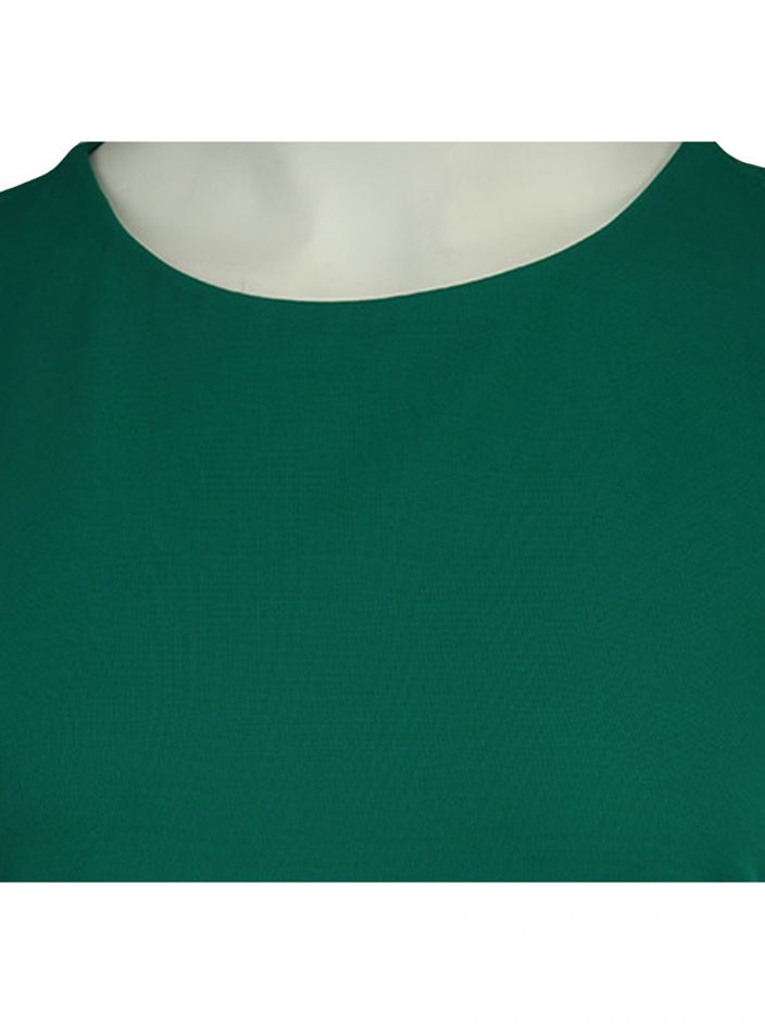 green emerald velvet dress Women Size XS Caroline Constas for Intermix Blue Floral Cotton Mini Dr –  VIDA STYLE SHOP main image 0