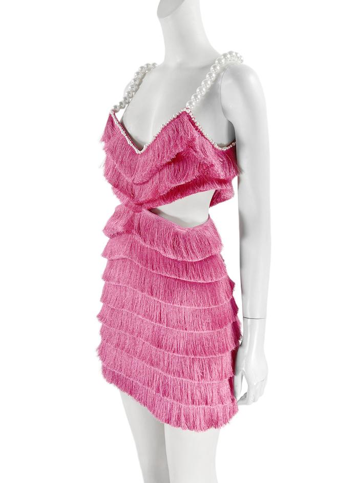Franja Rosa Vestido PatBo Franja Rosa - DCMT25 Original | Etiqueta Única