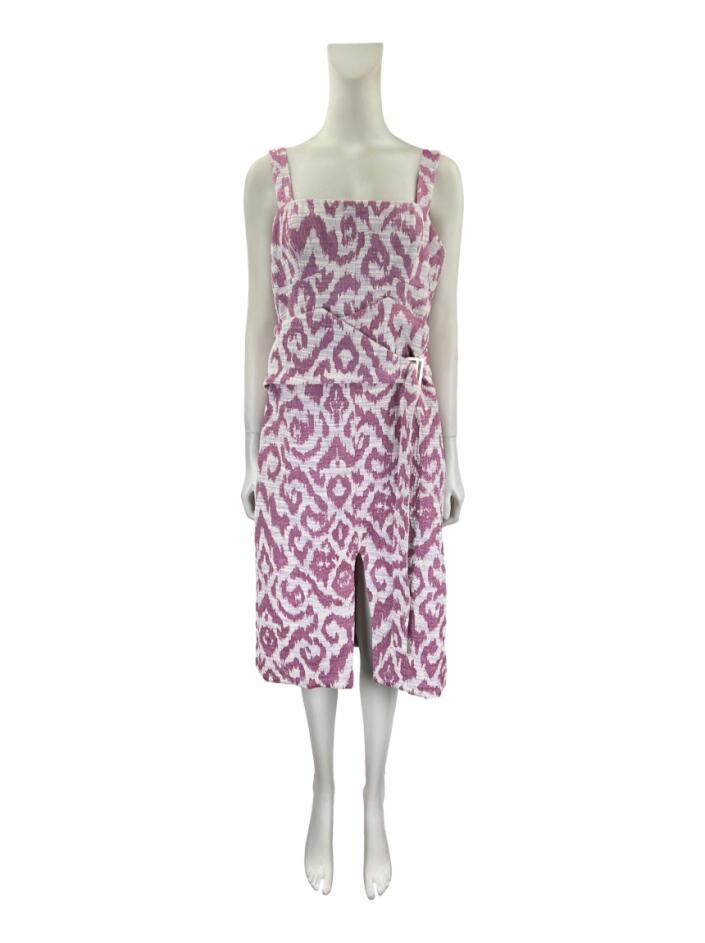 Vestido Rosa Chá Texturizado Rosa - ZTF51 Original | Etiqueta Única
