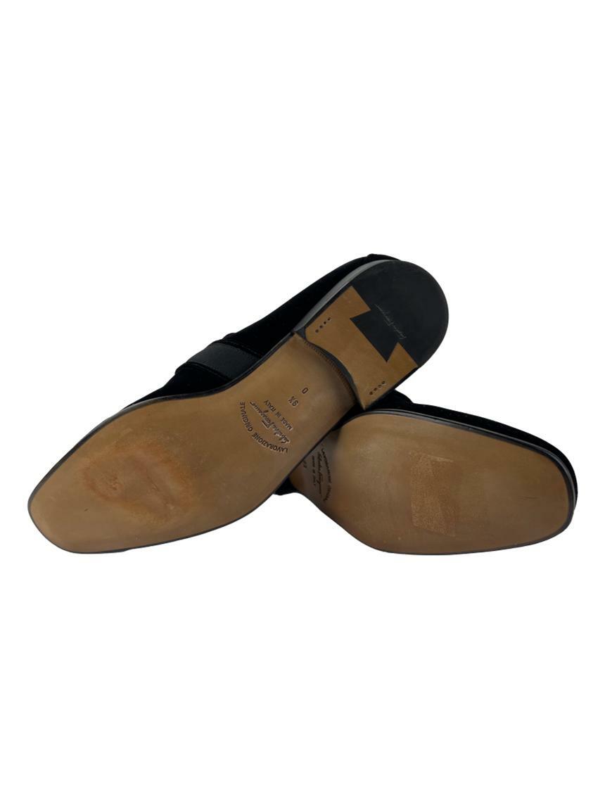 salvatore ferragamo danny velvet loafers