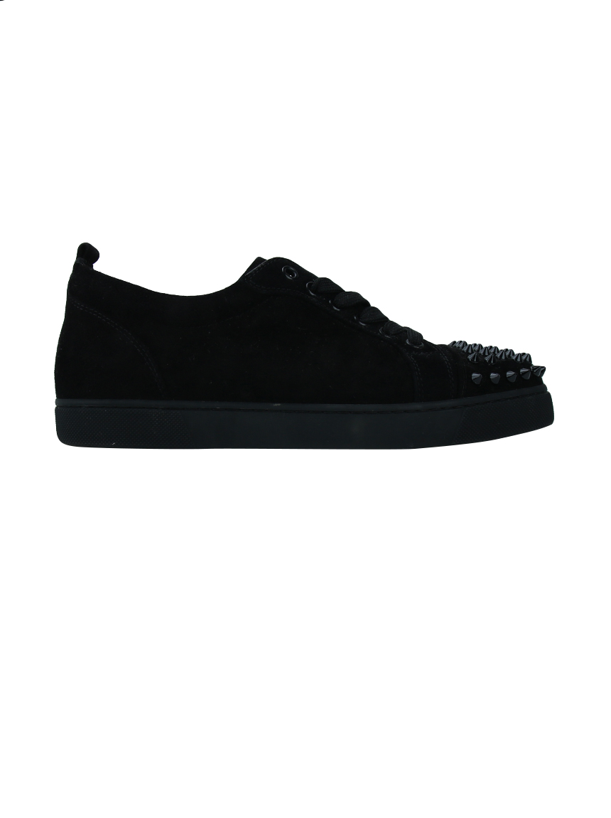 Tênis Christian Louboutin Louis Junior Spikes Camurça - CSC745
