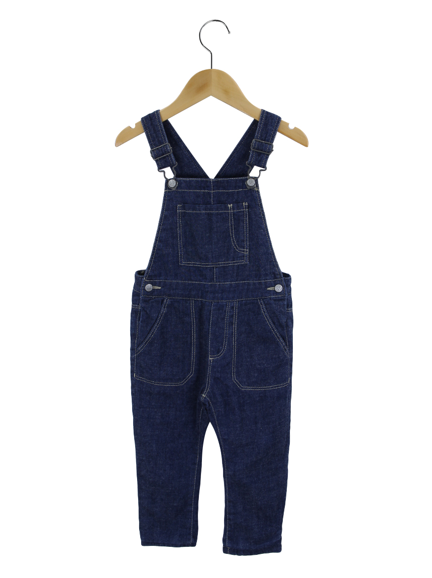 Macacão Zara Baby Jeans Azul Escuro JKA43 Original Etiqueta Única