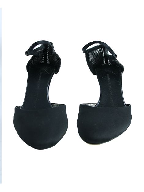 Sapato Giuseppe Zanotti Strass Preto